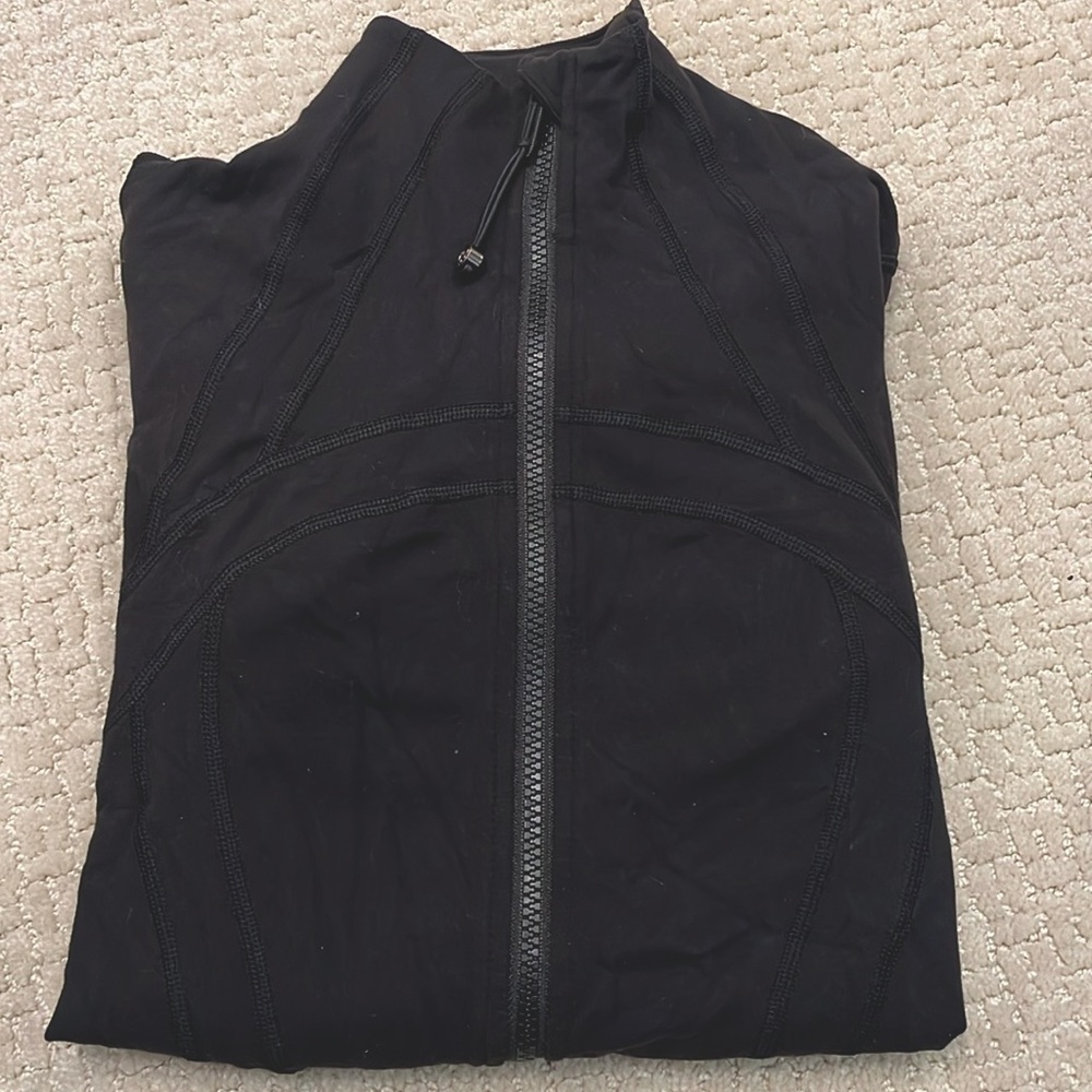 lululemon athletica Black Zip-Up Jacket